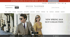 Desktop Screenshot of brooktaverner.co.uk